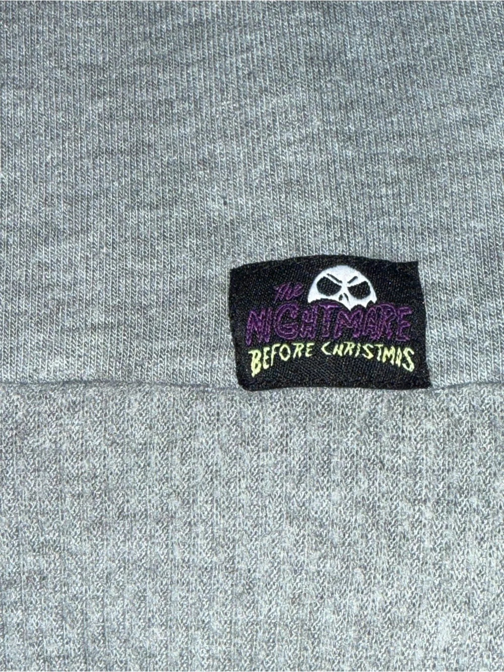 Disney Nightmare Before Christmas Creepy Crew Sleep Shirt Dress Gray Sz Med NWOT
